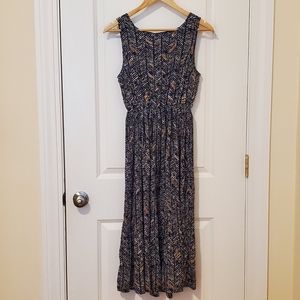 Pleated Maxi Dress